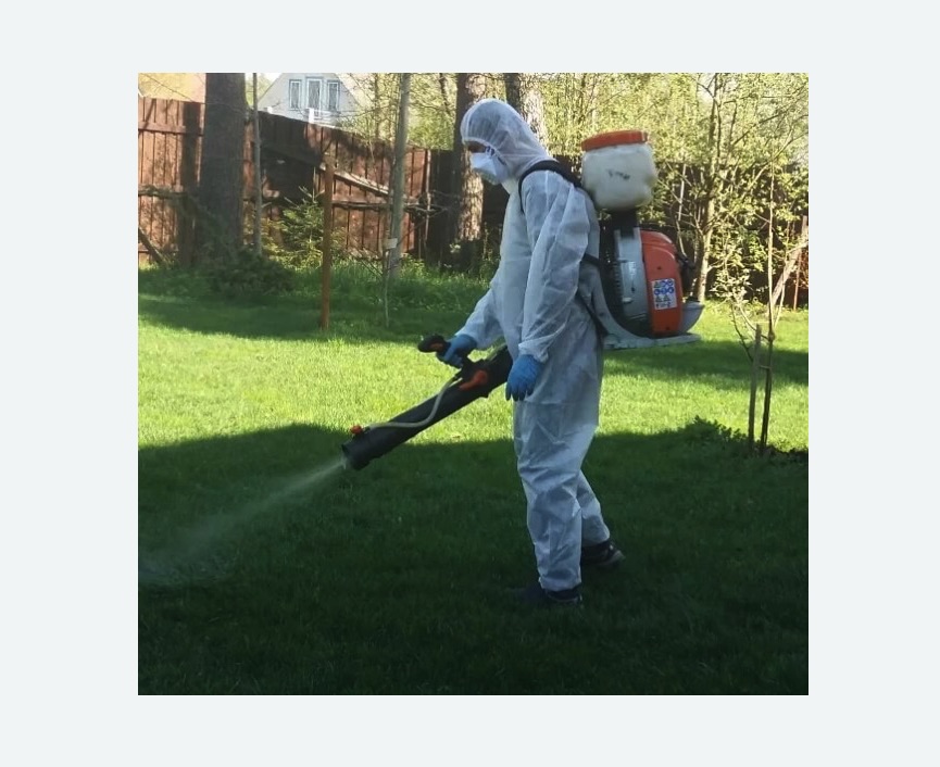 Обработка территории от клещей в Макушино