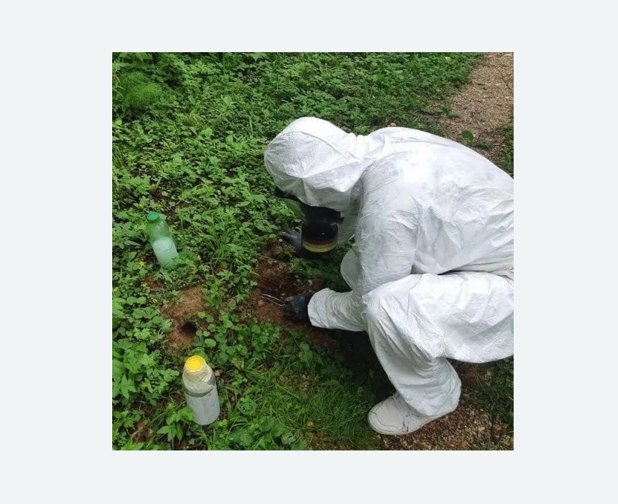 уничтожение кротов на участке в Макушино